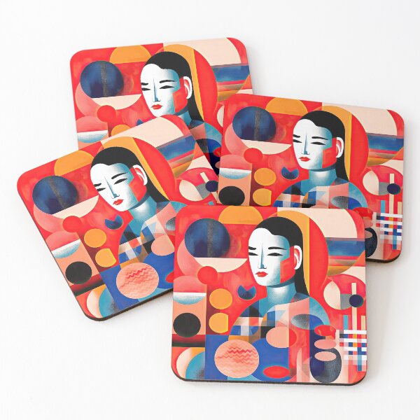 Item preview, Explore Simplistic & Minimalistic Japanese Geisha Portraits with a Majestic Touch designed and sold by ArtificialGenes.