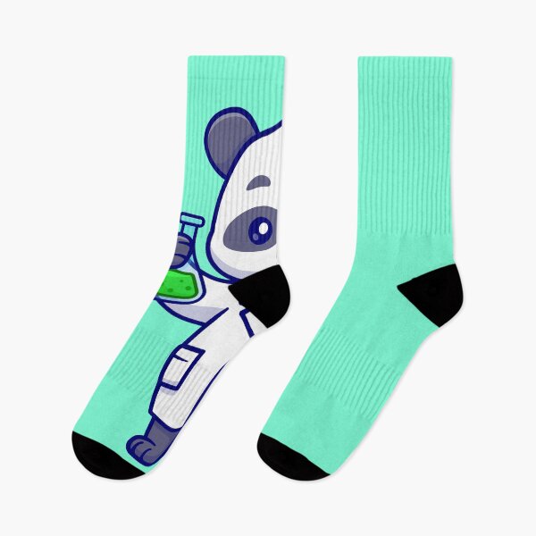 Item preview, Cute Panda Scientist with Lab Tube designed and sold by hjian8219.