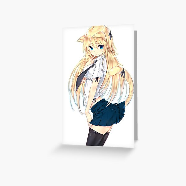 Nekomimi Greeting Card