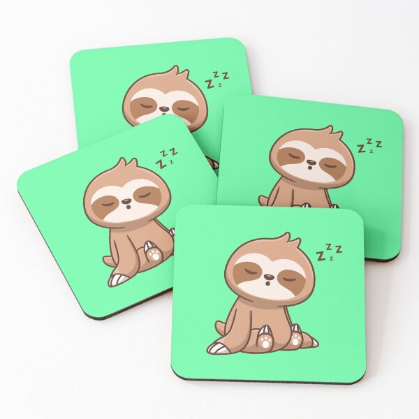 Item preview, Cute Sloth Sleeping designed and sold by hjian8219.