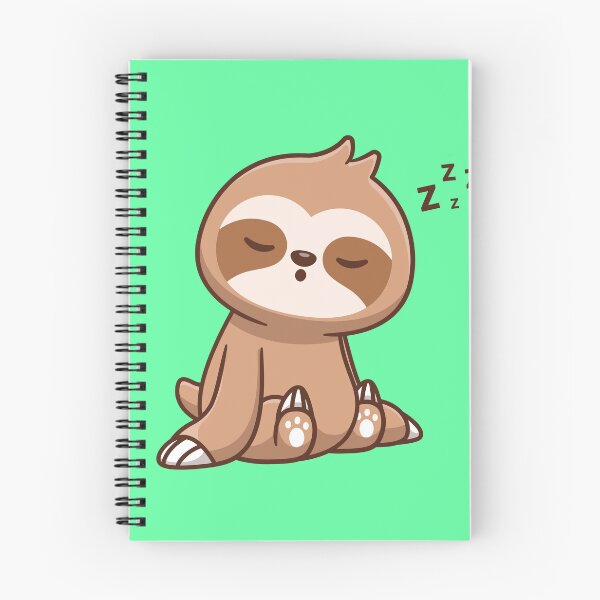 Item preview, Cute Sloth Sleeping designed and sold by hjian8219.