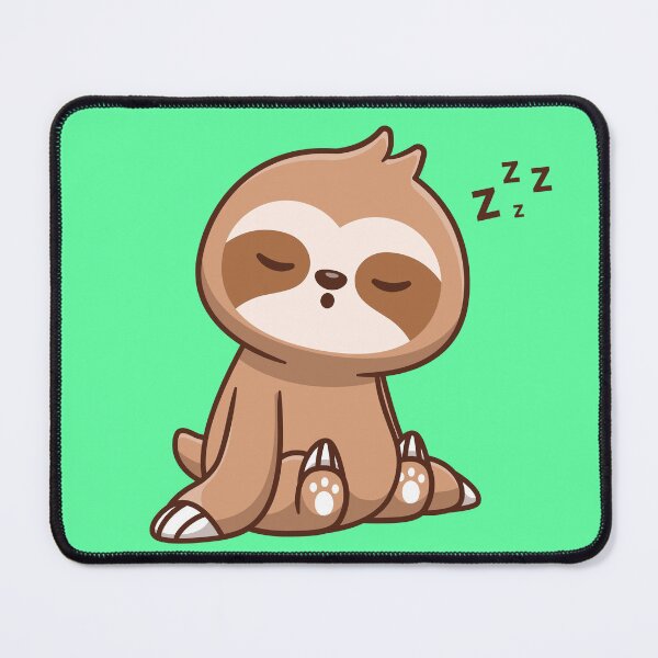 Item preview, Cute Sloth Sleeping designed and sold by hjian8219.