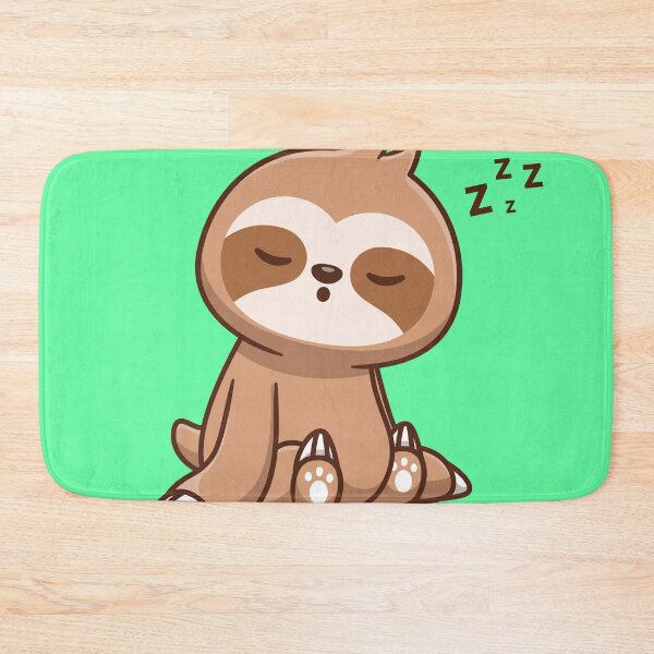 Item preview, Cute Sloth Sleeping designed and sold by hjian8219.