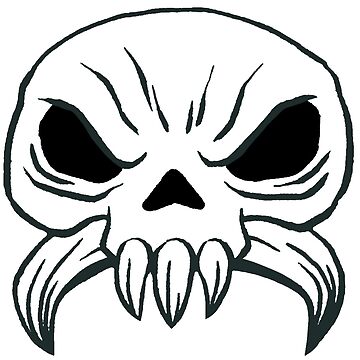 Artwork thumbnail, Skull of Battle - Old Bone by spymonkey