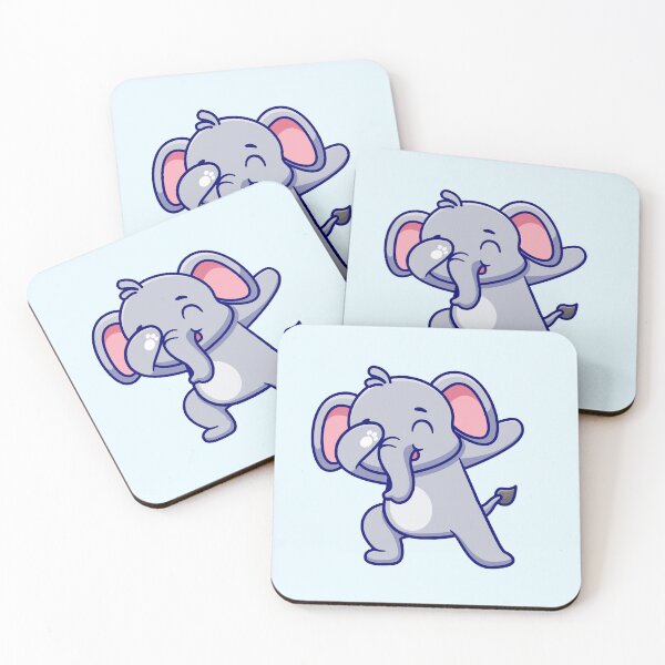 Item preview,  Cute Elephant Dabbing designed and sold by hjian8219.