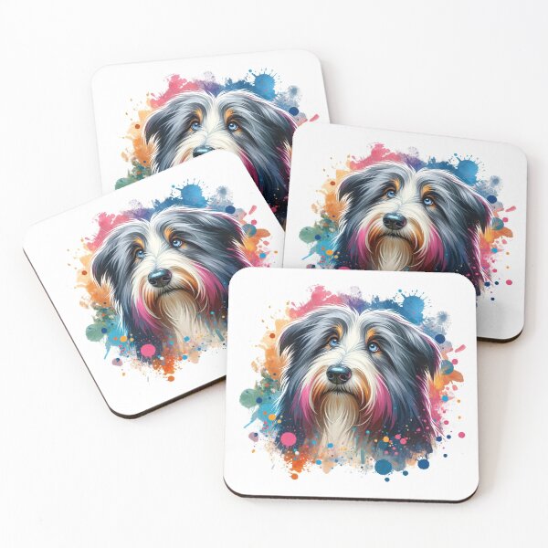 Item preview, Bearded Collie Pop Art designed and sold by NeatSplash.