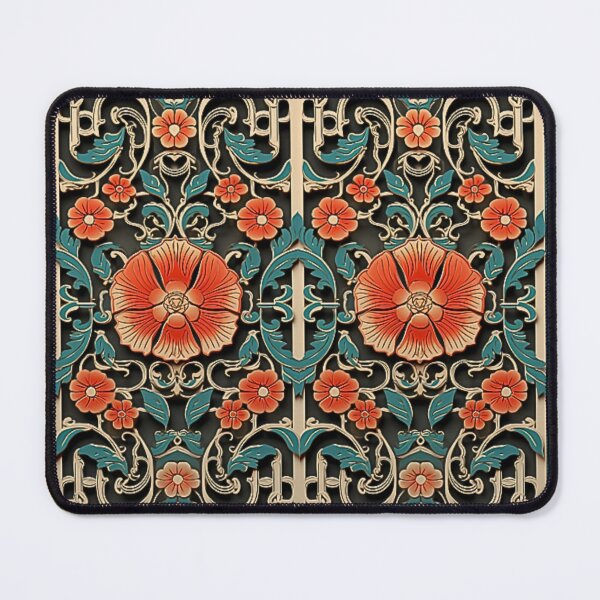Item preview, A pair of flowers Korean classic  patterns  designed and sold by beatriceJHS.