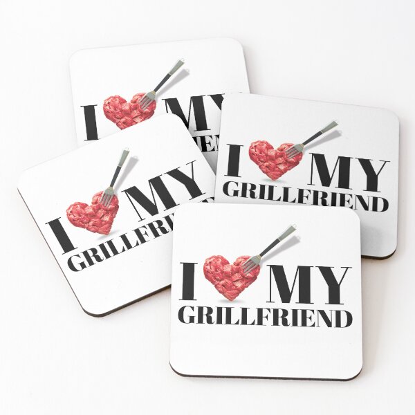Item preview, Copy of I love my grillfriend. Bbq, meat and friends! And I love my girlfriend too! designed and sold by MrPila.