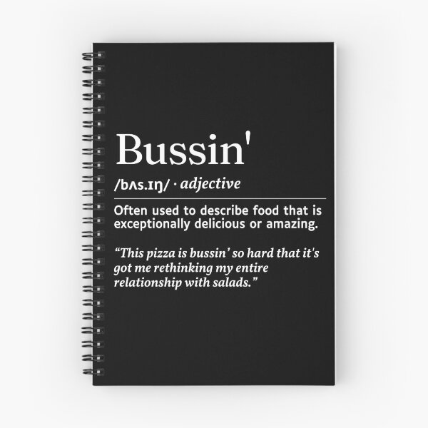 Item preview, Bussin Gen Z Slang Funny Urban Dictionary Meaning designed and sold by SpeakSarcasm.