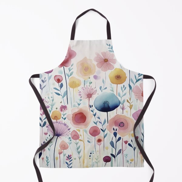 Item preview, Simple floral art watercolour wildflowers art designed and sold by Inktown.