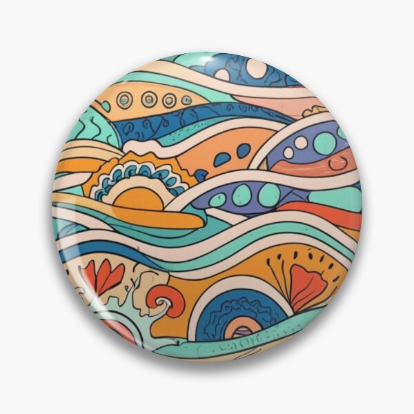 Item preview, Funny Abstract - The Great Wave designed and sold by AOCollections.