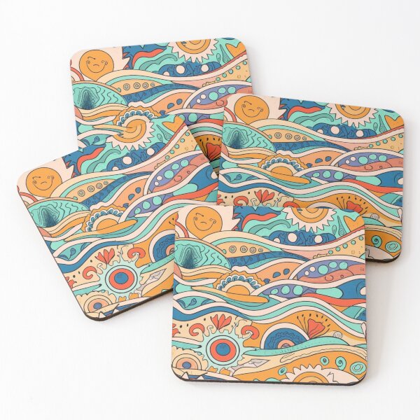 Item preview, Funny Abstract - The Great Wave designed and sold by AOCollections.