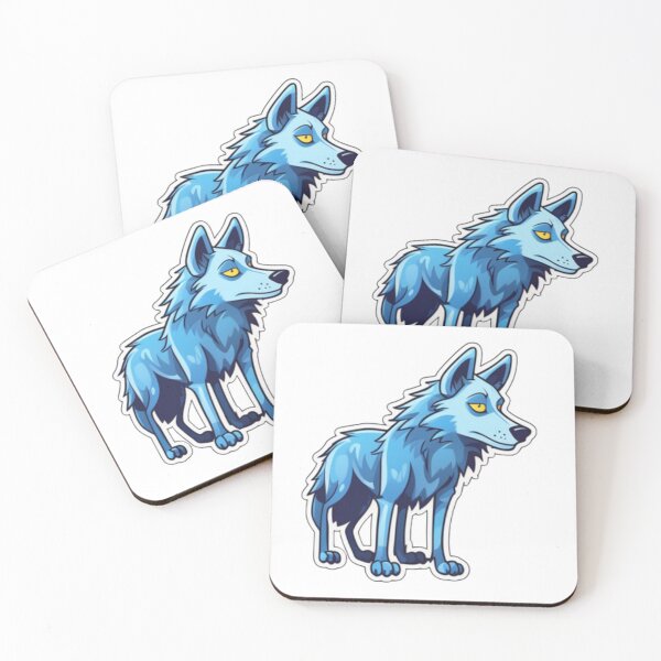 Item preview, chill wolf designed and sold by SketchysDESIGNS.