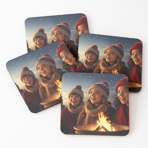 Item preview, Beachside Christmas Carolers designed and sold by blue-planet-art.