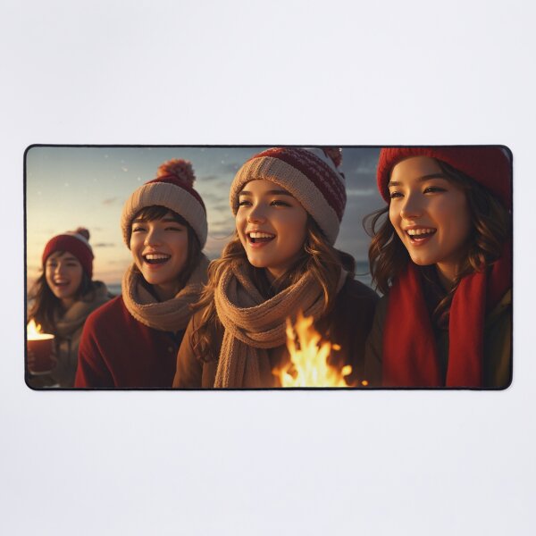 Item preview, Beachside Christmas Carolers designed and sold by blue-planet-art.