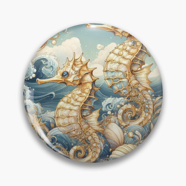 Item preview, Seahorse Friends Ocean Life designed and sold by purplesensation.
