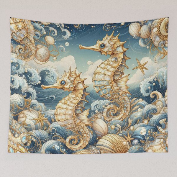 Item preview, Seahorse Friends Ocean Life designed and sold by purplesensation.