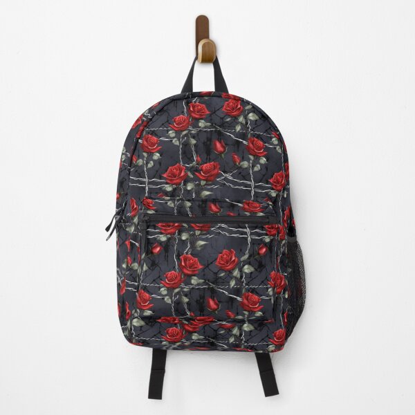 Item preview, Gothic Red Roses with Wire  Seamless Pattern designed and sold by MysticOzzy.