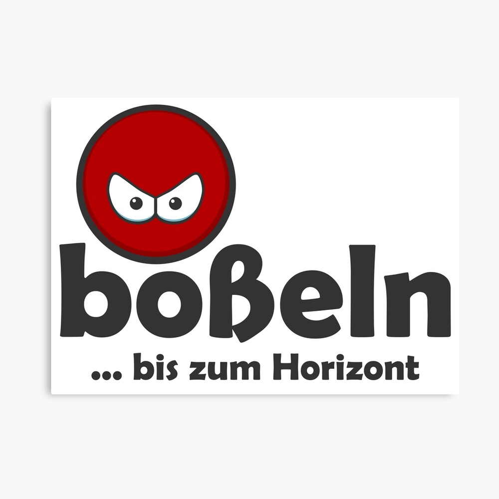 Boßeln Poster by drizzd | Redbubble