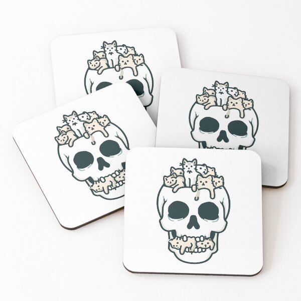 Item preview, Skull of Cuteness: Kitty Eruption designed and sold by Felix-Designer.