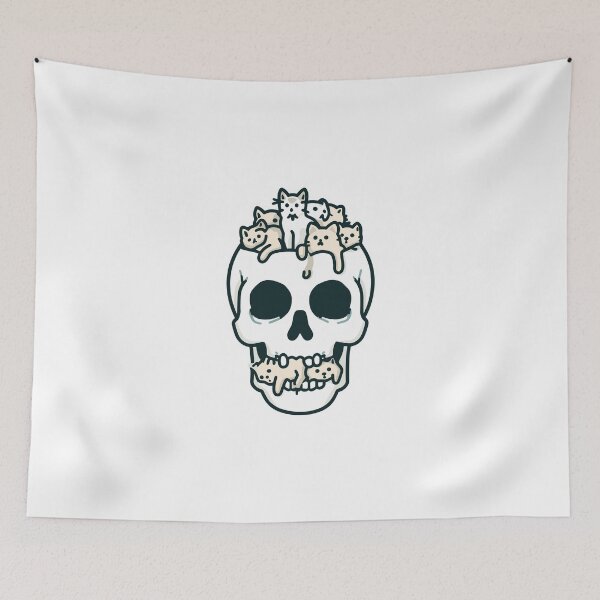 Item preview, Skull of Cuteness: Kitty Eruption designed and sold by Felix-Designer.