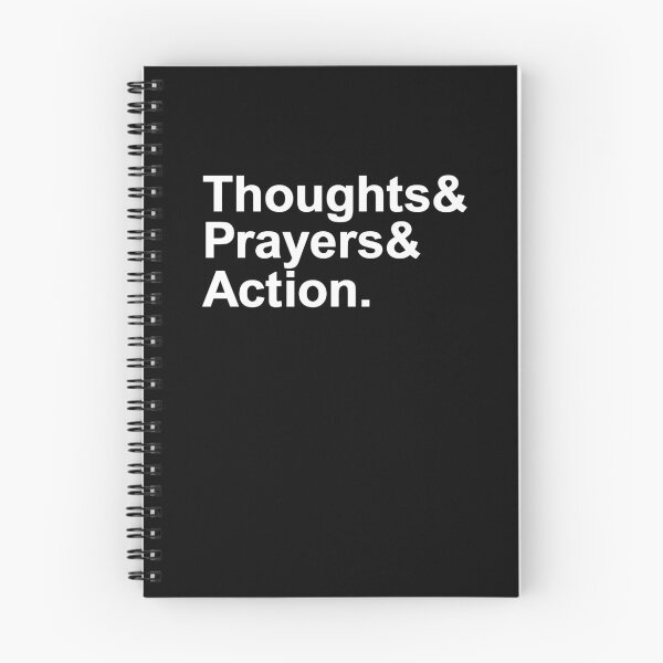 Item preview, Thoughts Prayers Action designed and sold by paulfriedrich.