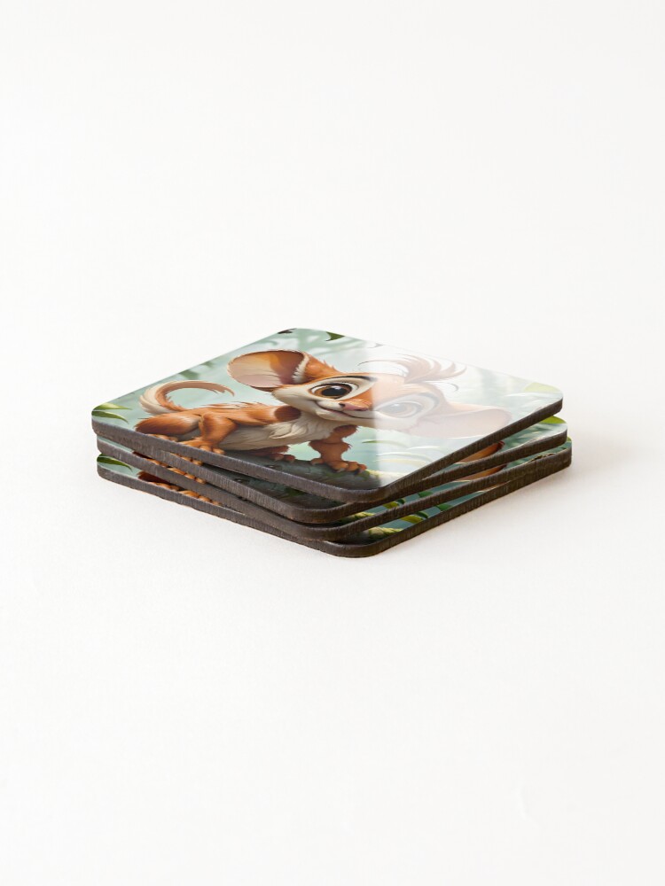 Thumbnail 4 of 5, Coasters (Set of 4), Tree Creatures 3 designed and sold by FunParty.