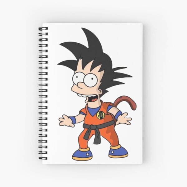 Bart Simpsons S.A.D. Spiral Notebook by tugfnaam