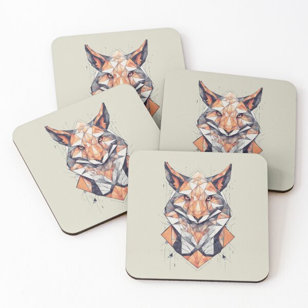 Item preview, modern style fox designed and sold by SketchysDESIGNS.