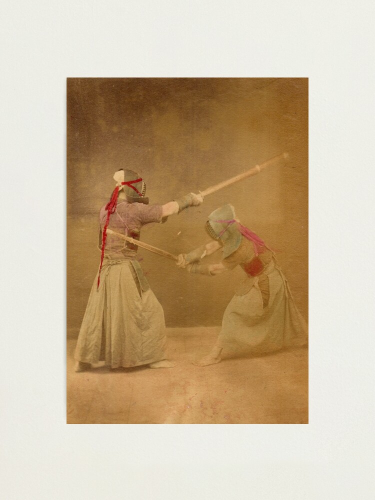 Alternate view of Kendo - old school Photographic Print