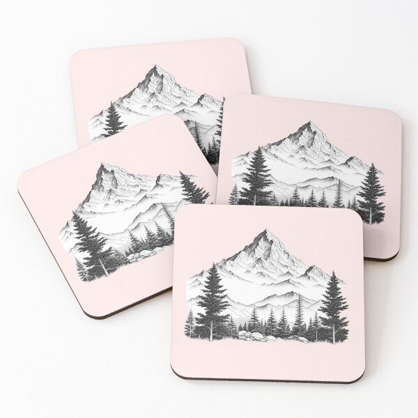 Item preview, The Mountain and Trees designed and sold by Kechenoro.