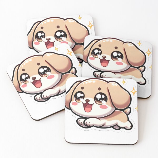 Item preview, Cute Puppy With Big Adorable Eyes Sticker: Add a touch of cuteness to your belongings with this adorable puppy sticker! designed and sold by Stickersnearby.