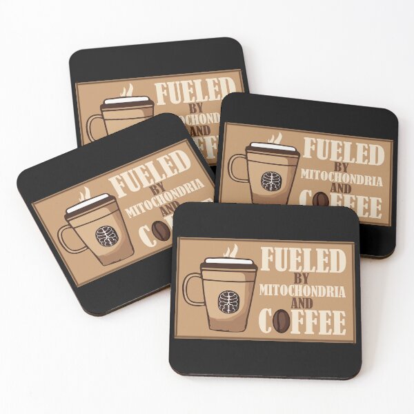 Item preview, Fueled By Mitochondria And Coffee designed and sold by Stick-Artistry.