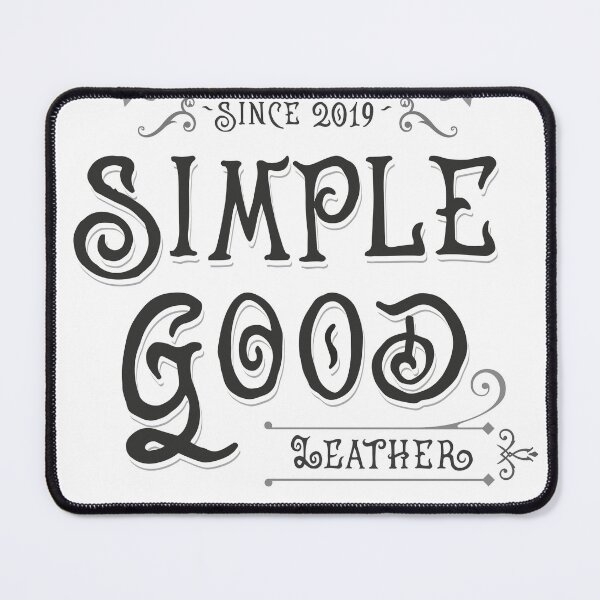 Item preview, Simple Good Leather logo v1 designed and sold by Schadow-Studio.