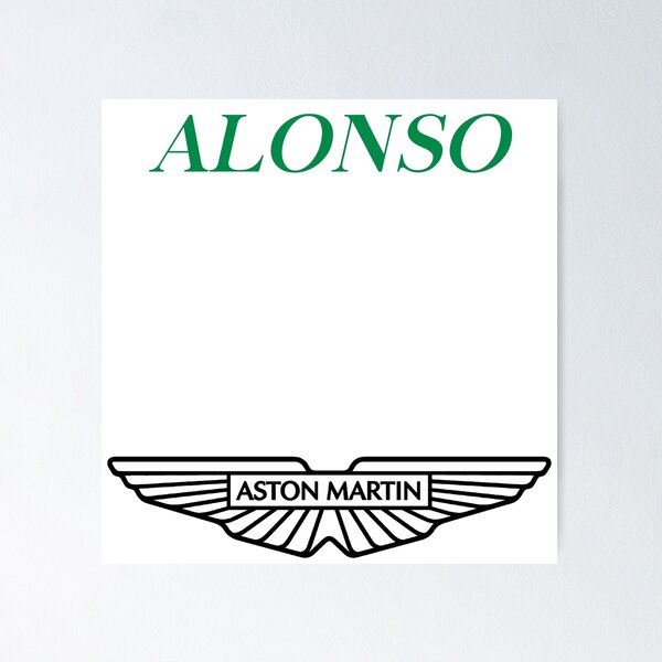 Fernando Alonso Aston Martin F1 2023 Win 33 The Nano Pack Stickers Sticker  by Almorranero