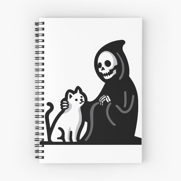 Item preview, Gentle Reaper, Death's Touch on a Cat designed and sold by Felix-Designer.