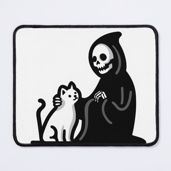 Item preview, Gentle Reaper, Death's Touch on a Cat designed and sold by Felix-Designer.