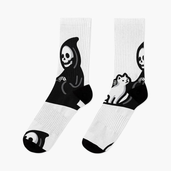 Item preview, Gentle Reaper, Death's Touch on a Cat designed and sold by Felix-Designer.