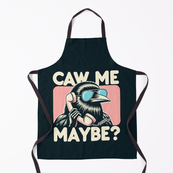Item preview, Caw Me Maybe? Crow designed and sold by ZenEverAI.