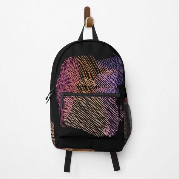 Item preview, Abstract crossed lines (black background) designed and sold by MentaLee.