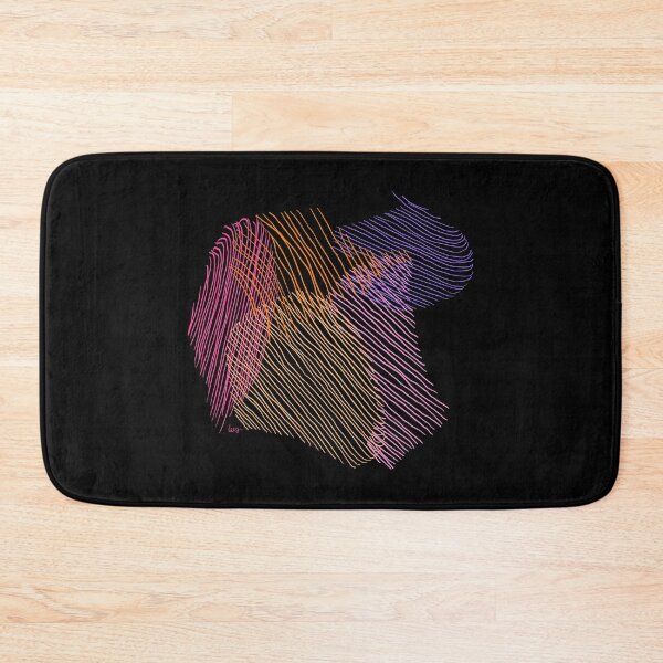 Item preview, Abstract crossed lines (black background) designed and sold by MentaLee.