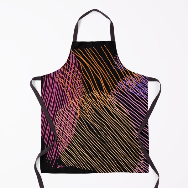 Item preview, Abstract crossed lines (black background) designed and sold by MentaLee.