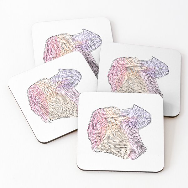 Item preview, Abstract circles crossed lines (white background) designed and sold by MentaLee.