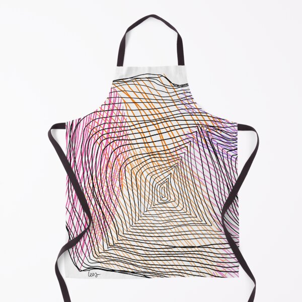 Item preview, Abstract circles crossed lines (white background) designed and sold by MentaLee.