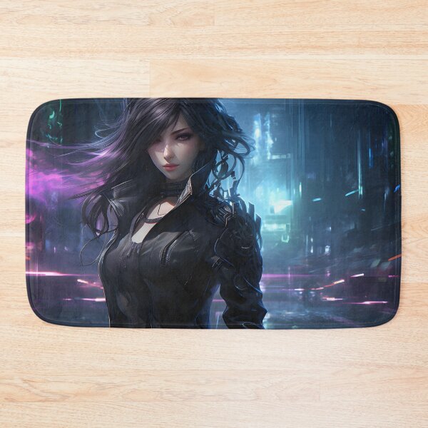 Item preview, Futuristic Cyber Cute Anime Girl designed and sold by DGitaldreamgirl.