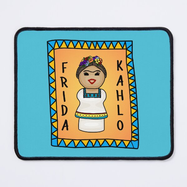 Item preview, Cute Little Frida Kahlo Portrait designed and sold by Unhinged Heather.