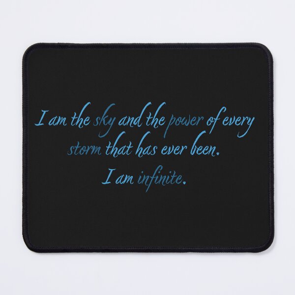 Item preview, Fourth Wing Quote "I am the Sky and Power" designed and sold by TheFantazyForge.