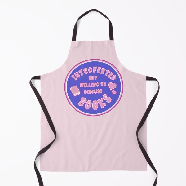 Item preview, Introverted but willing to discuss books designed and sold by baranskini.