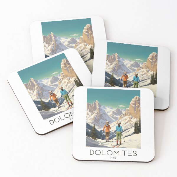Item preview, A Vintage Travel Illustration of Dolomites - Italy  designed and sold by GoodOldVintage.