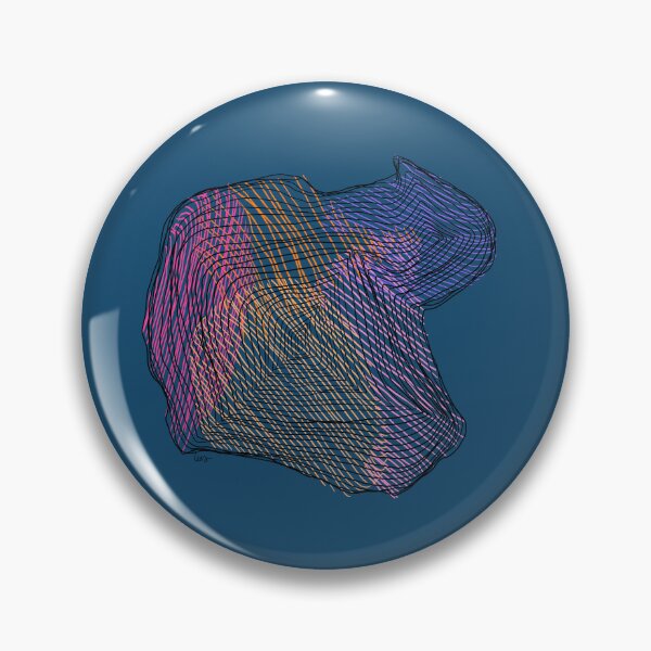 Item preview, Abstract circles crossed lines (blue background) designed and sold by MentaLee.